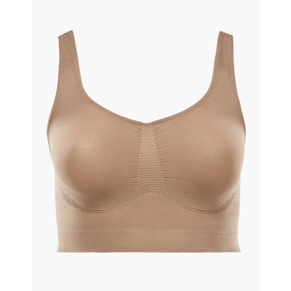 Yitty Nearly Naked Shaping Midi Bra | Size: M/L FITS SMALL | Moody Bi*ch Taupe - Picture 2 of 6